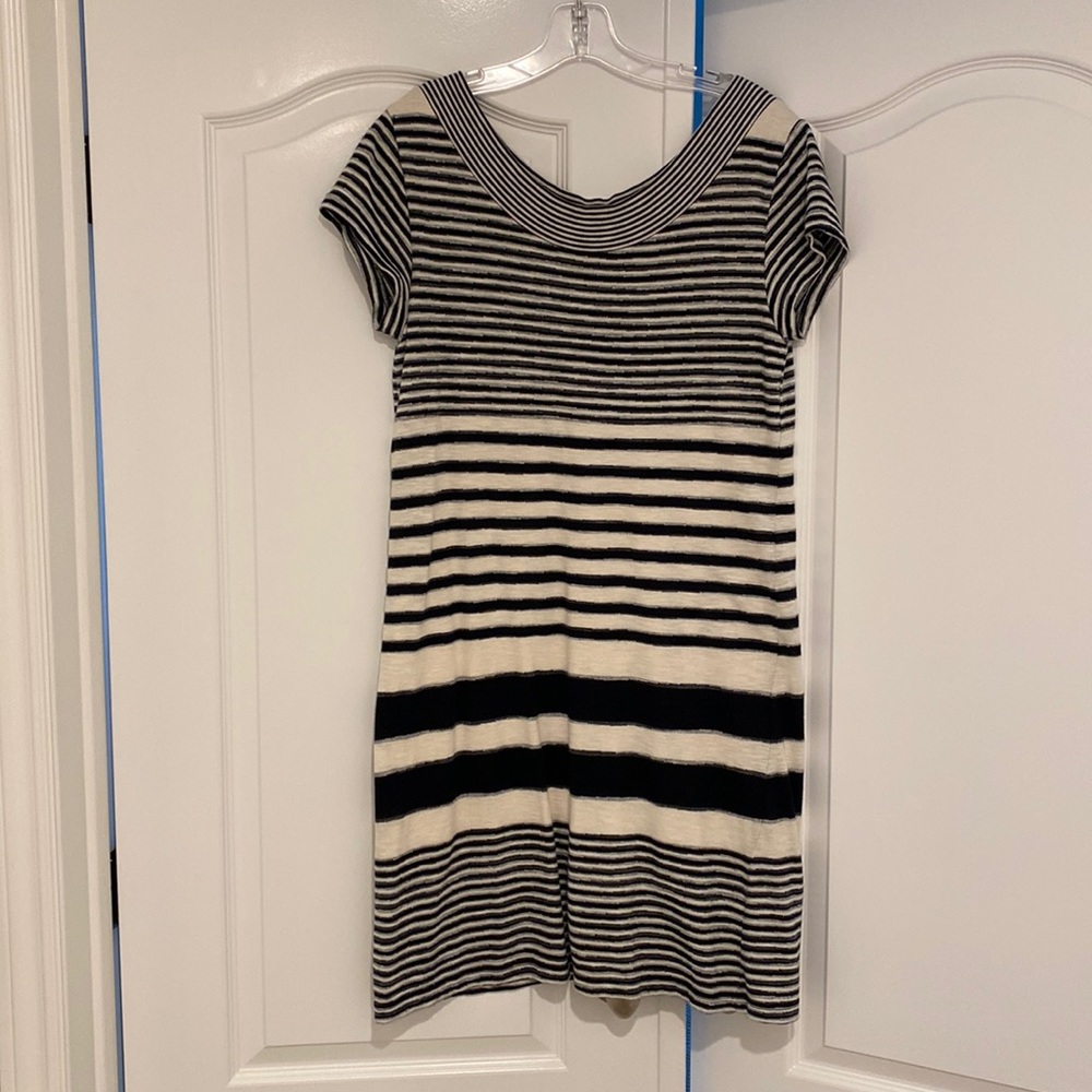 Maeve Navy and White dress